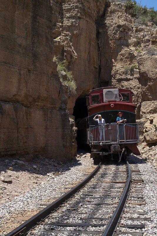 Verde Canyon RR: Vorsicht, Tunnel!