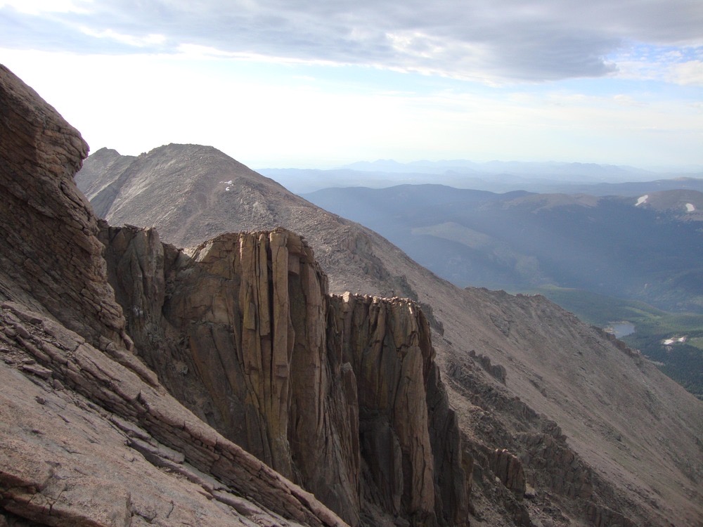 Steil und beschwerlich: der Aufstieg auf den Longs Peak
