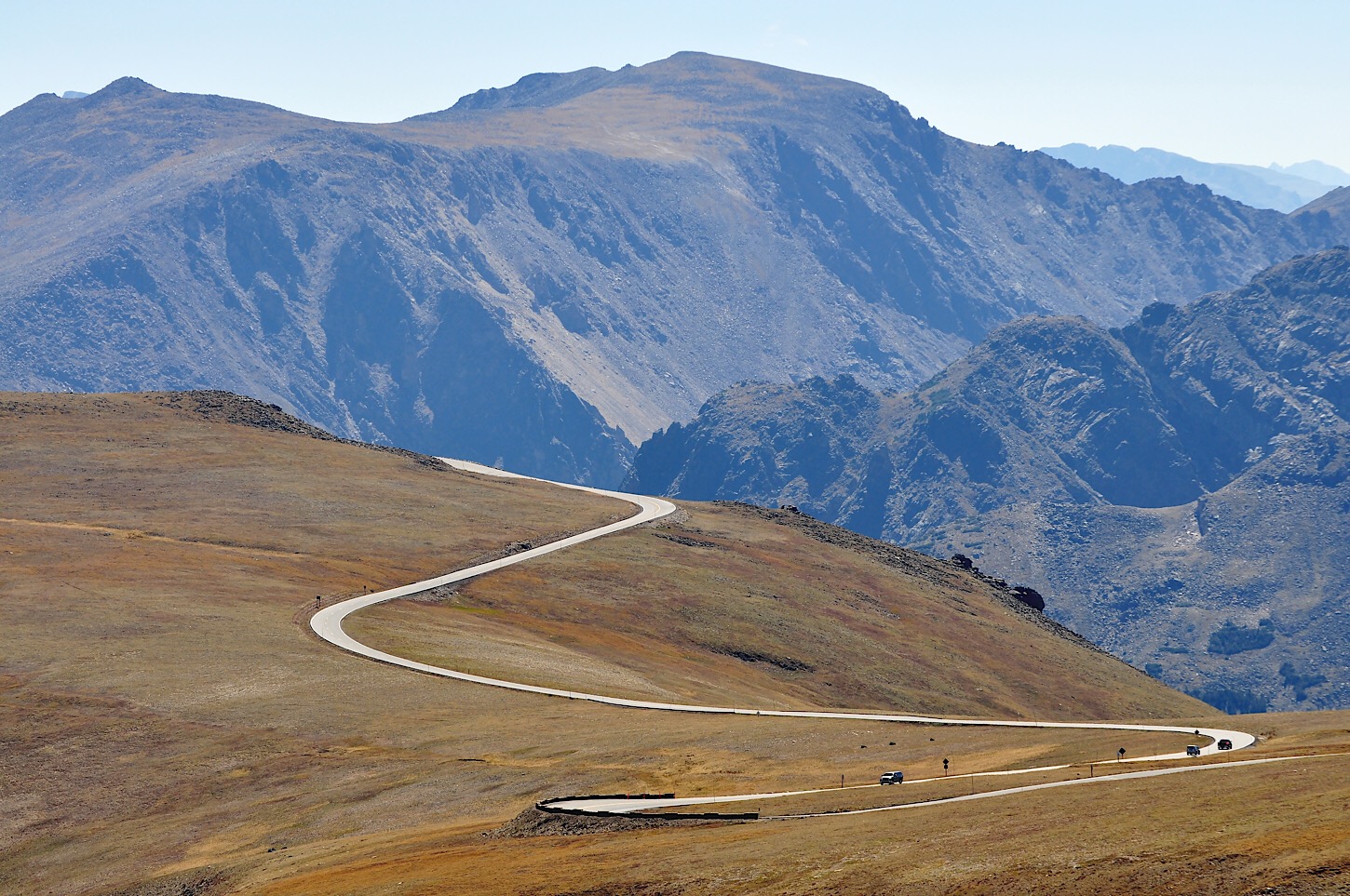 Führt auch durch alpine Tundra: Trail Ridge Road