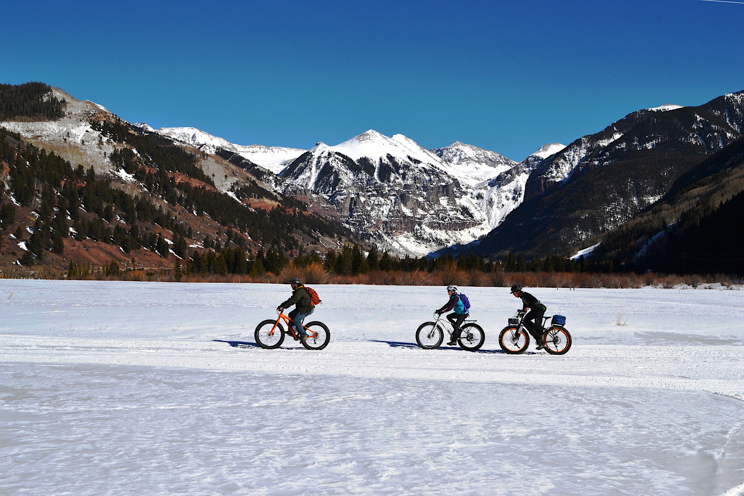 Telluride: mit Fat Bikes unterwegs