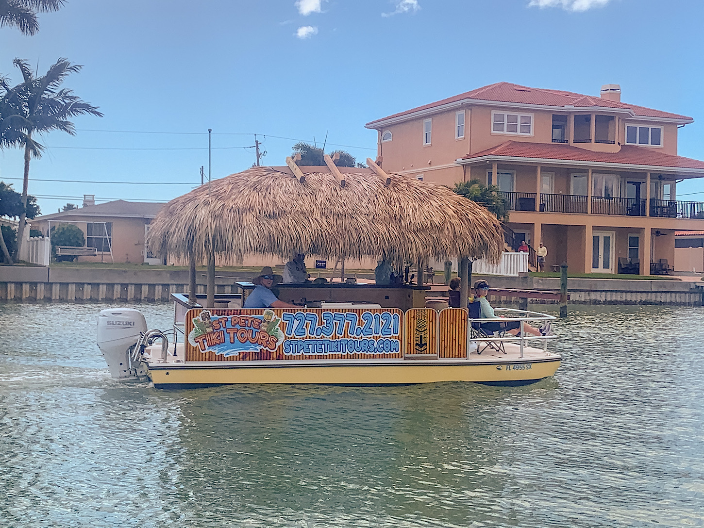 Mit der Tiki-Bar unterwegs