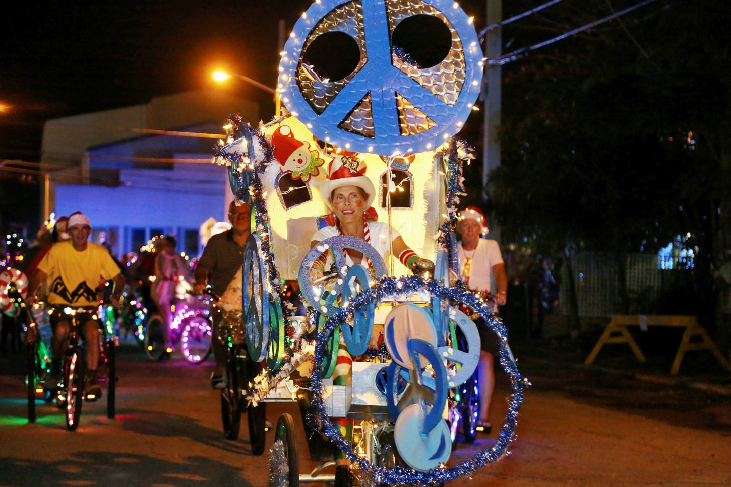 Key West Lighted Bike Parade