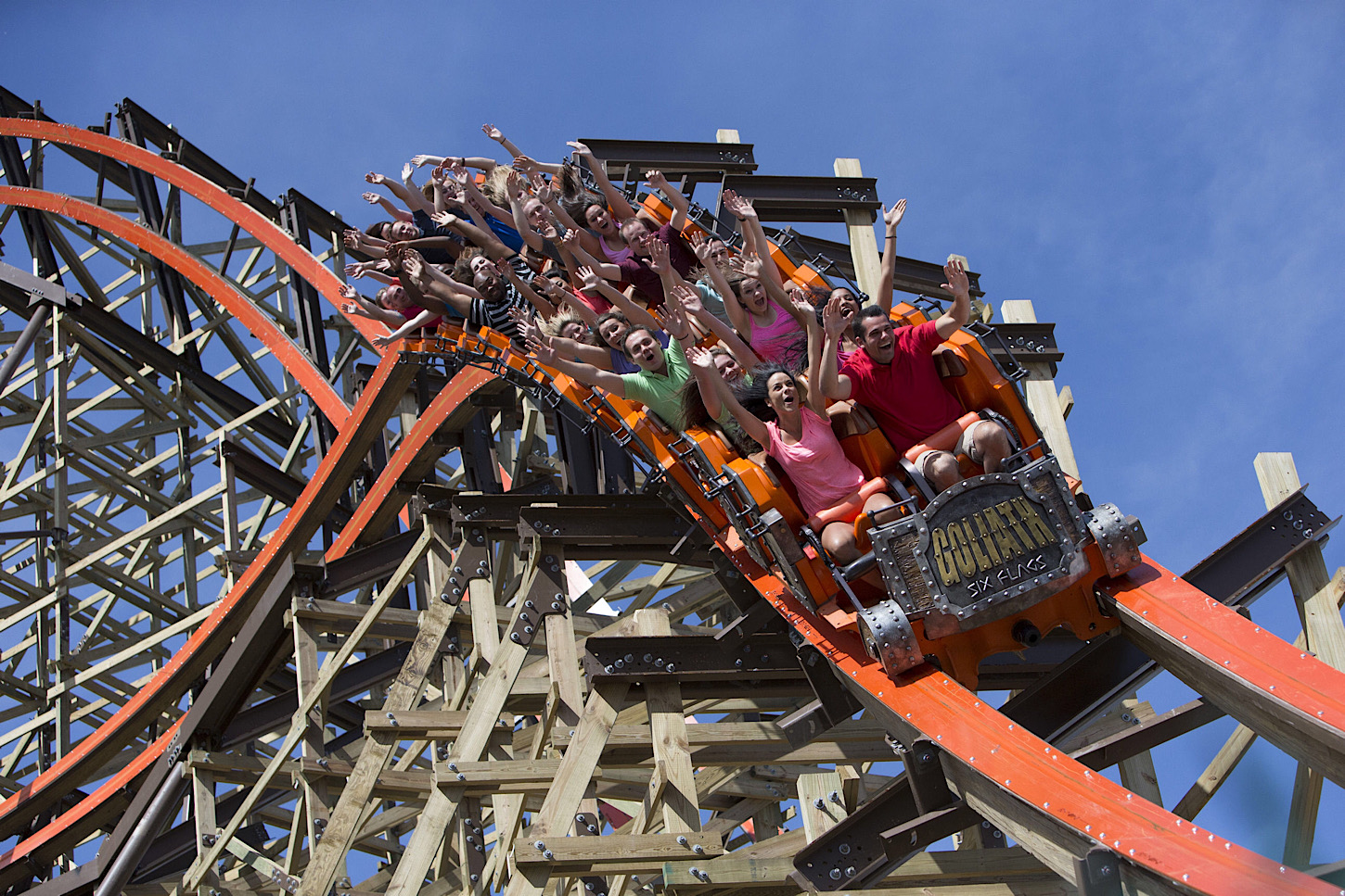 Goliath in Six Flags Great America