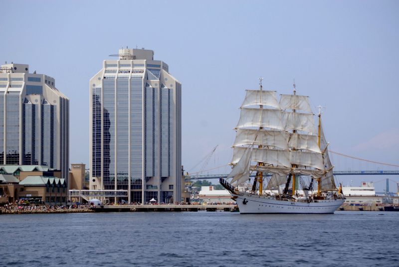Die Gorch Fock in Halifax Die Gorch Fock in Halifax