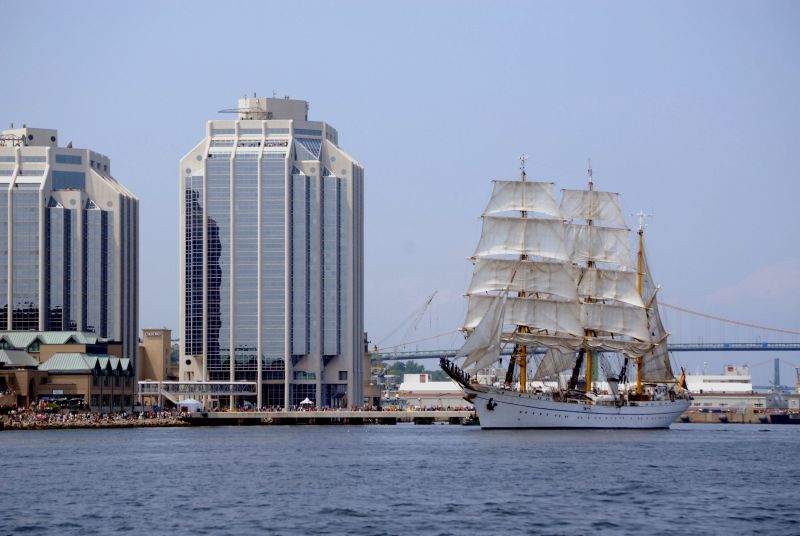 Die Gorch Fock in Halifax