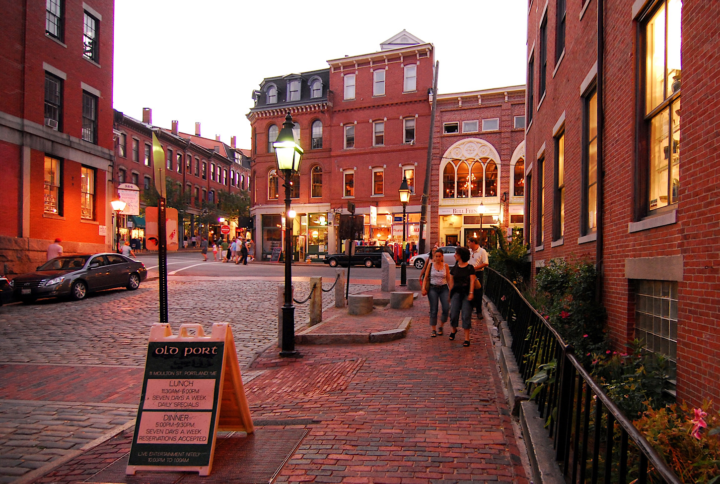 Das alte Hafenviertel: Old Port von Portland