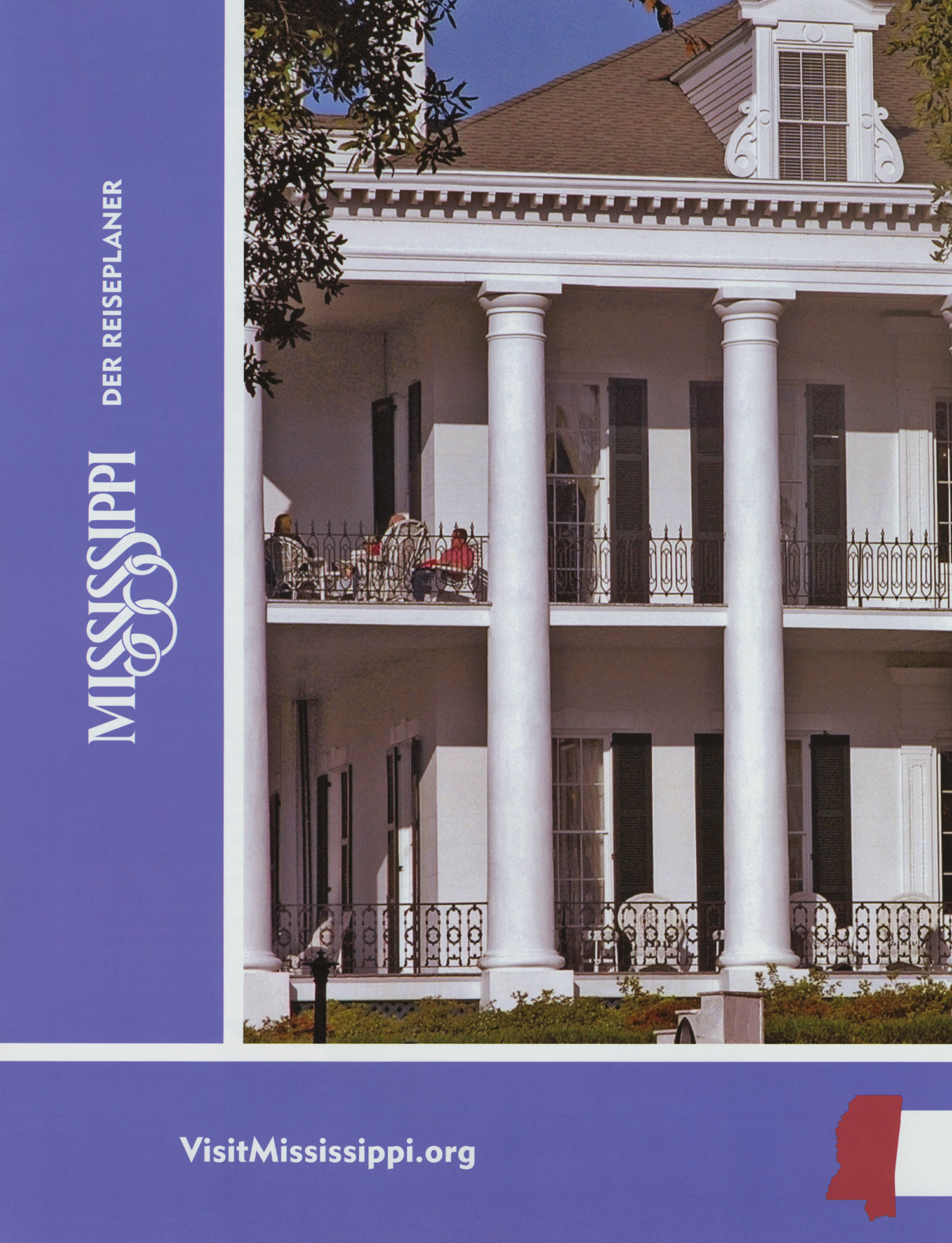 Titelseite des Reiseplaners Mississippi 2009 Titelseite des Reiseplaners Mississippi 2009