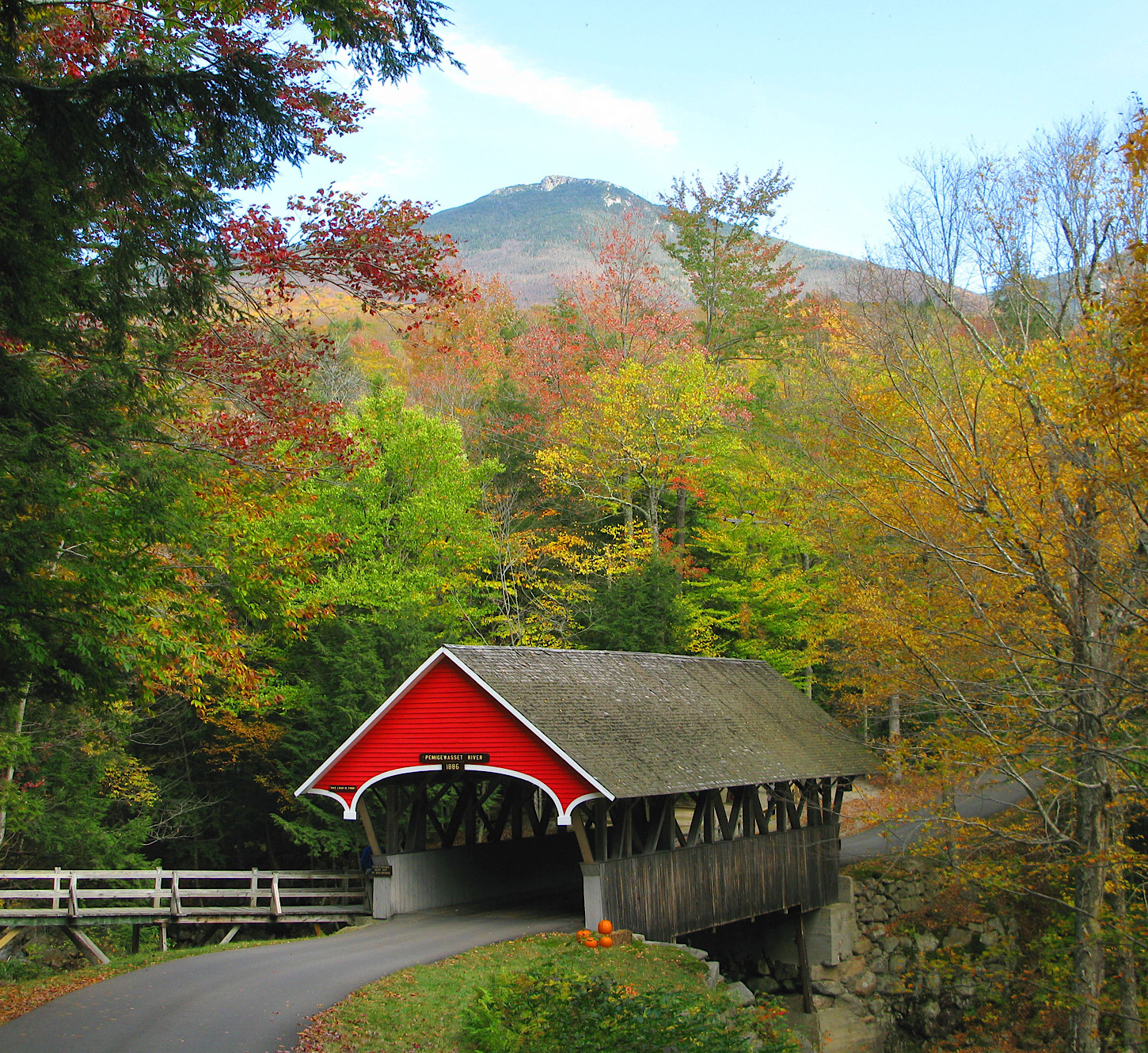 Flume Gorge Bridge