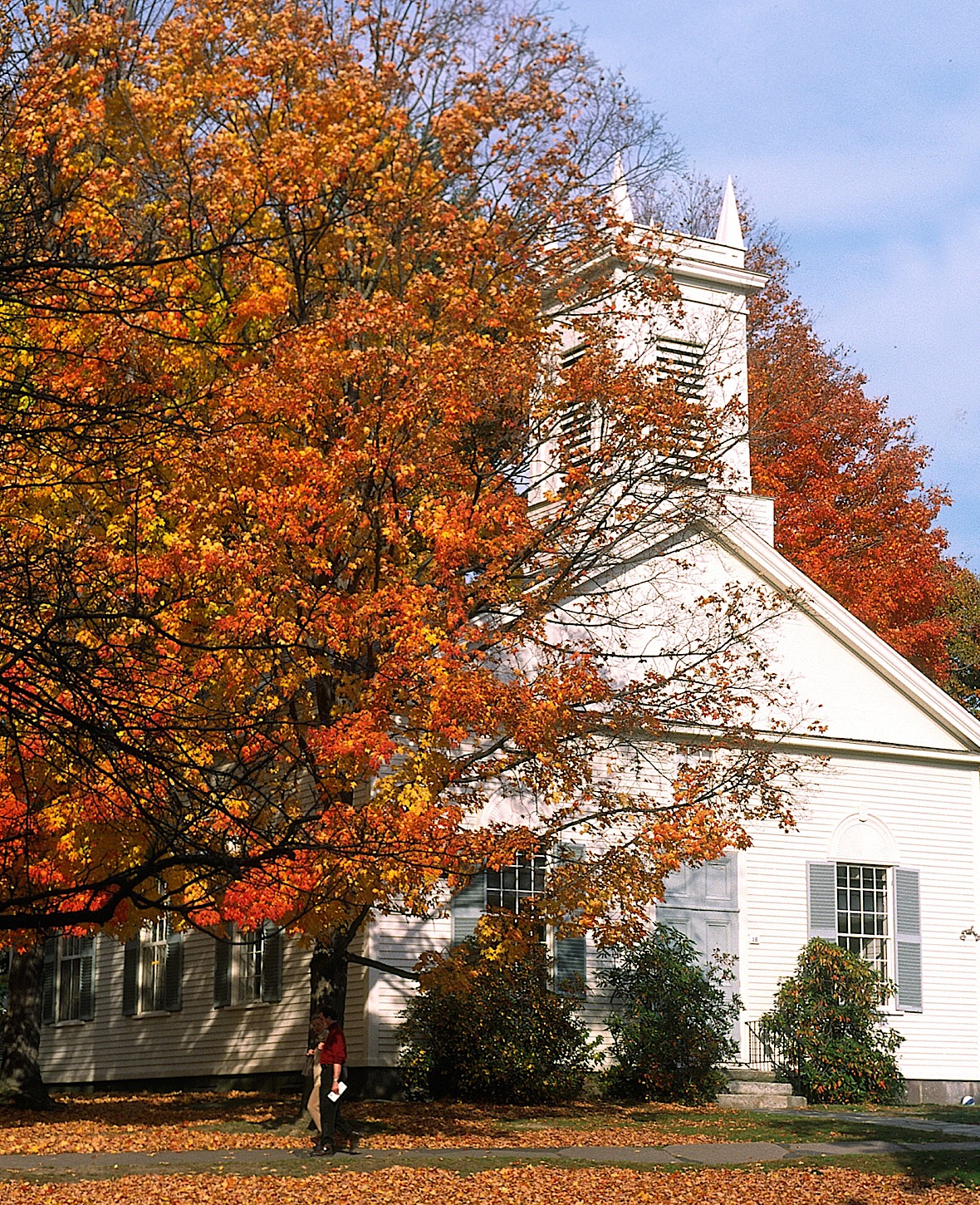 Kirche in Deerfield am Mohawk Trail