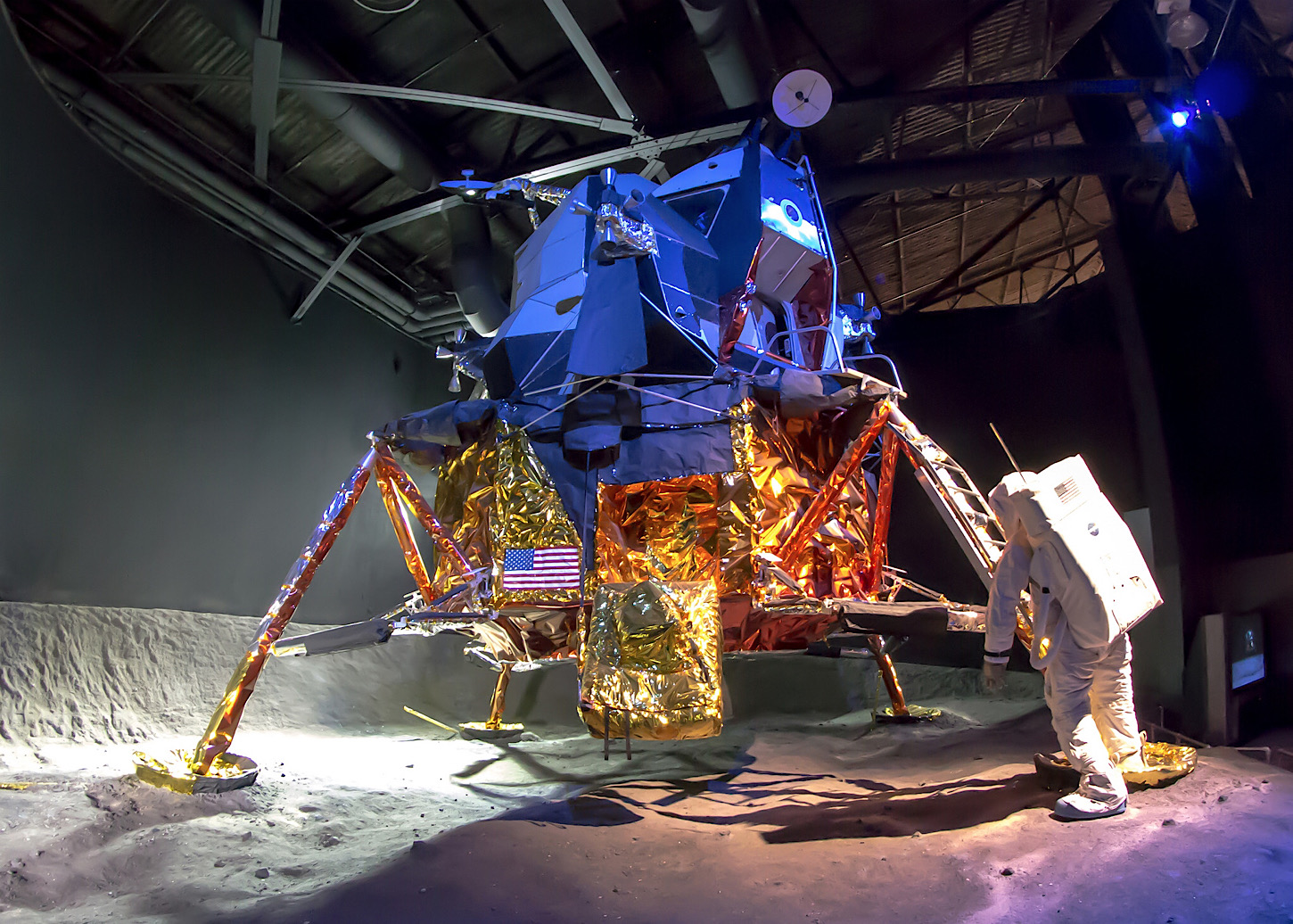 Apollo Mondlandefähre - Cradle of Aviation Museum