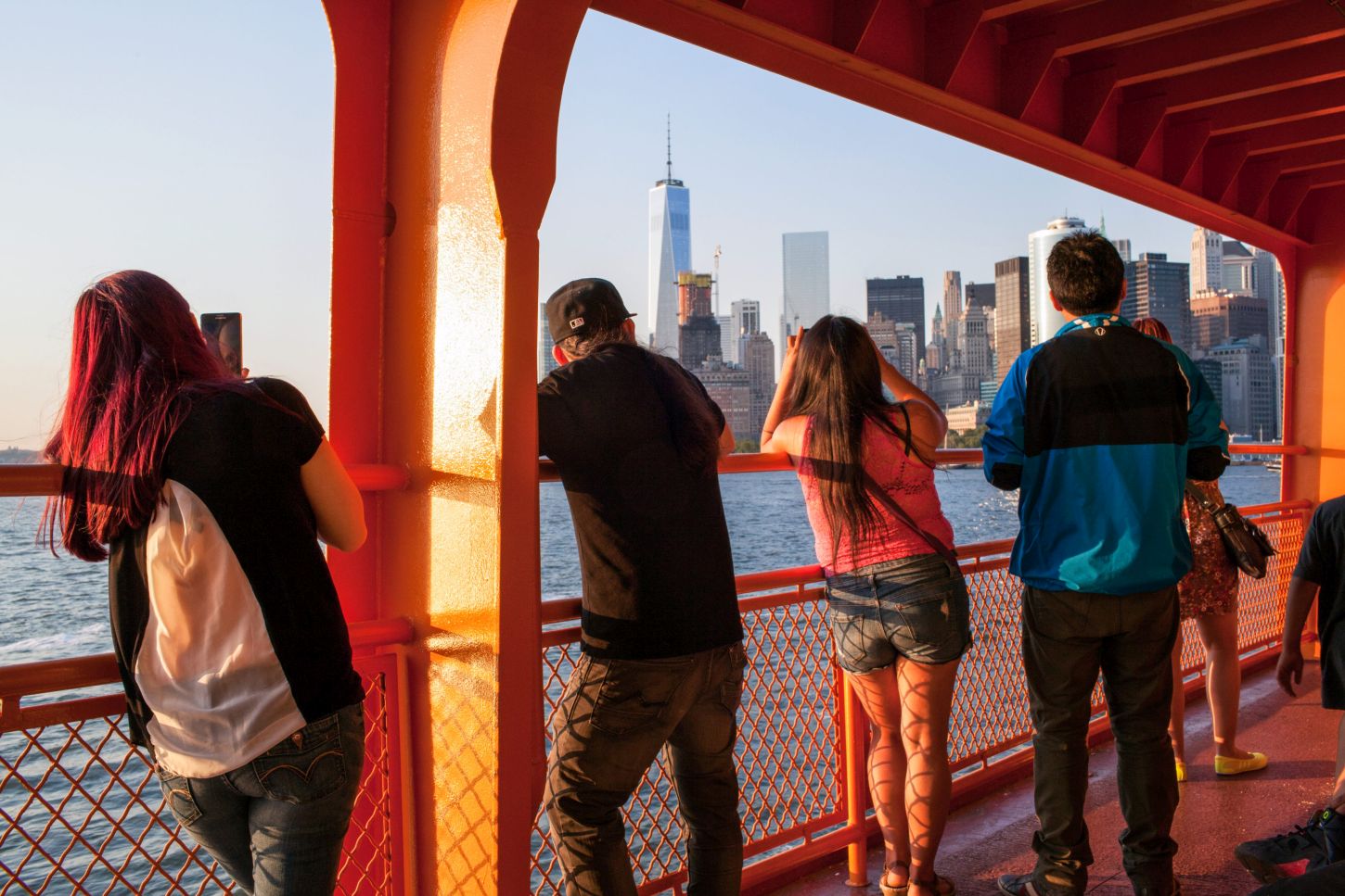 Unterwegs auf der Staten Island Ferry