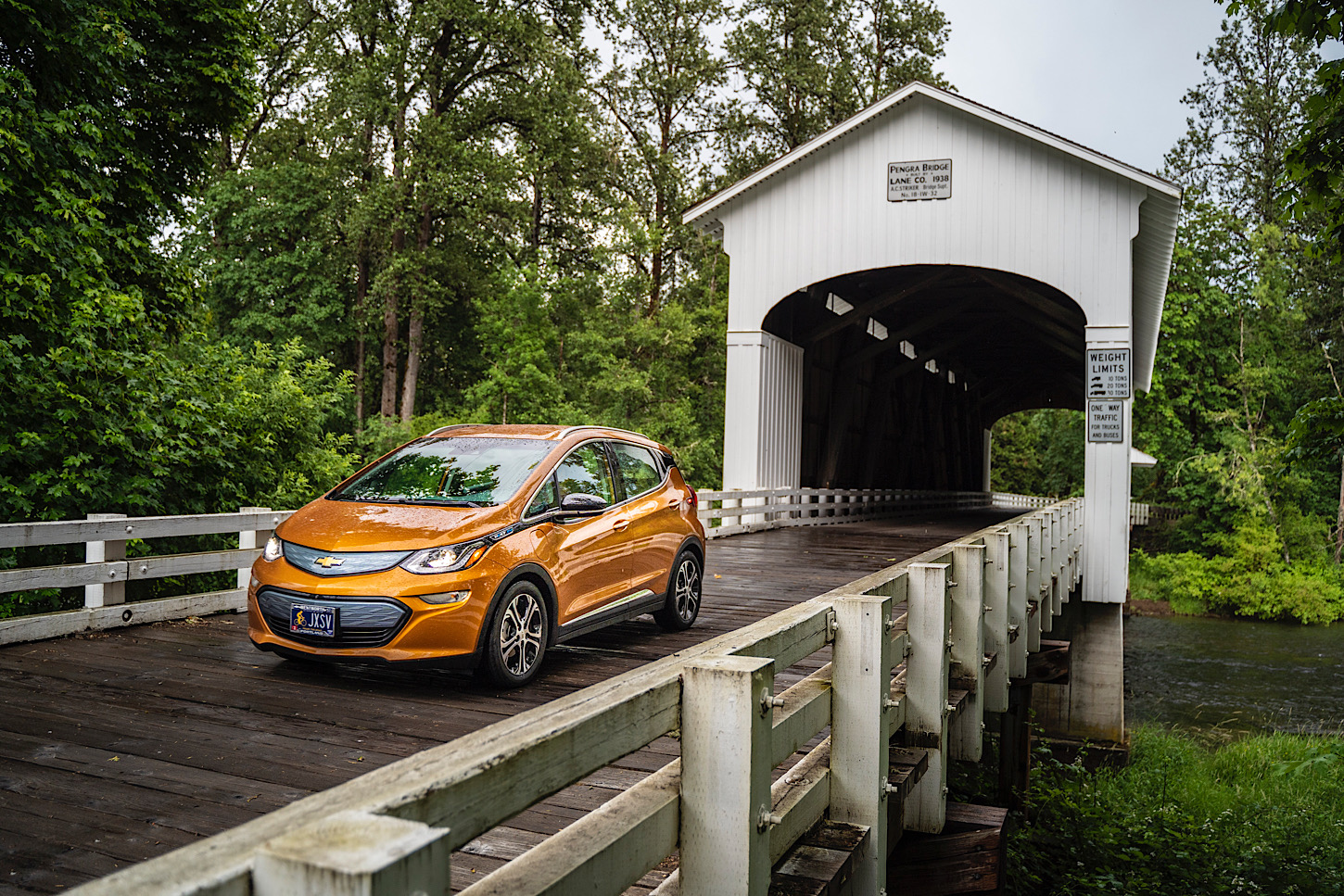 Pengra Covered Bridge bei Jasper