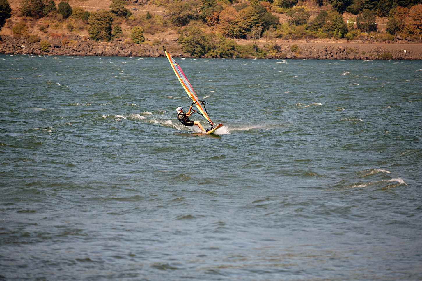 Windsurfen auf dem Columbia River