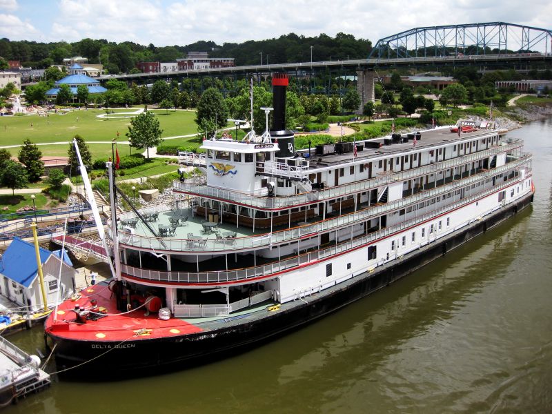 Die Delta Queen in Chattanooga Die Delta Queen in Chattanooga