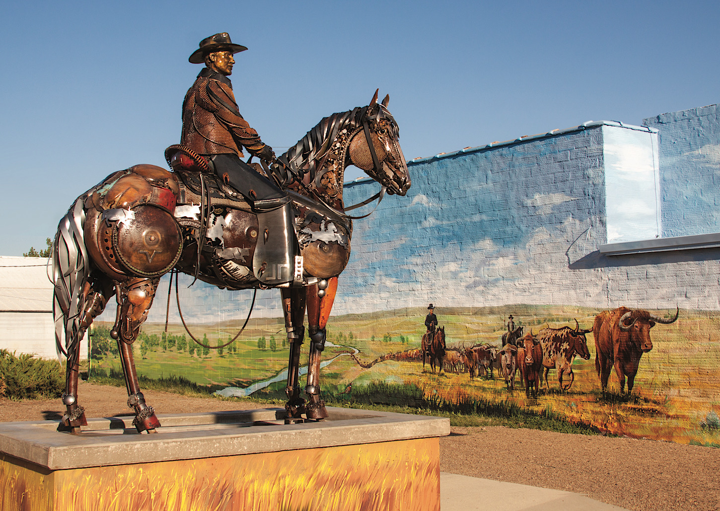 Reiterstatue - Kokomo Gallery