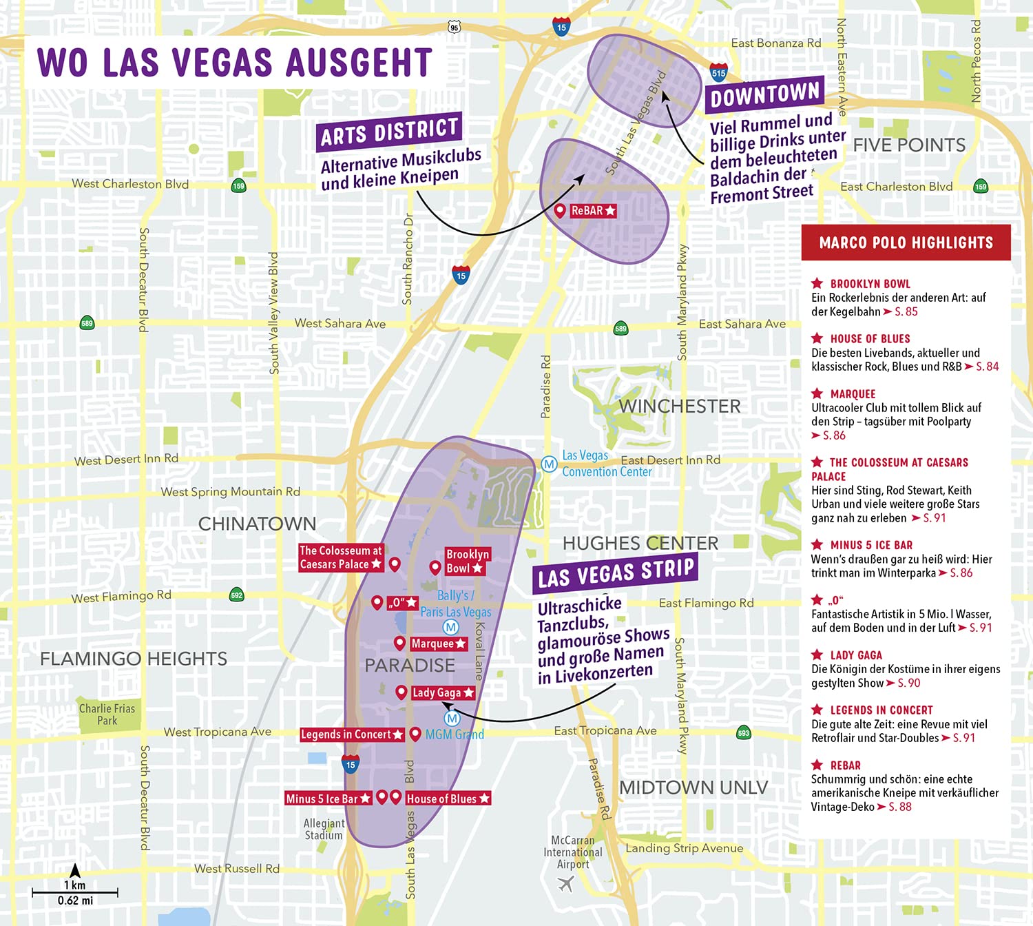 Nightlife in Las Vegas - gewusst wo!
