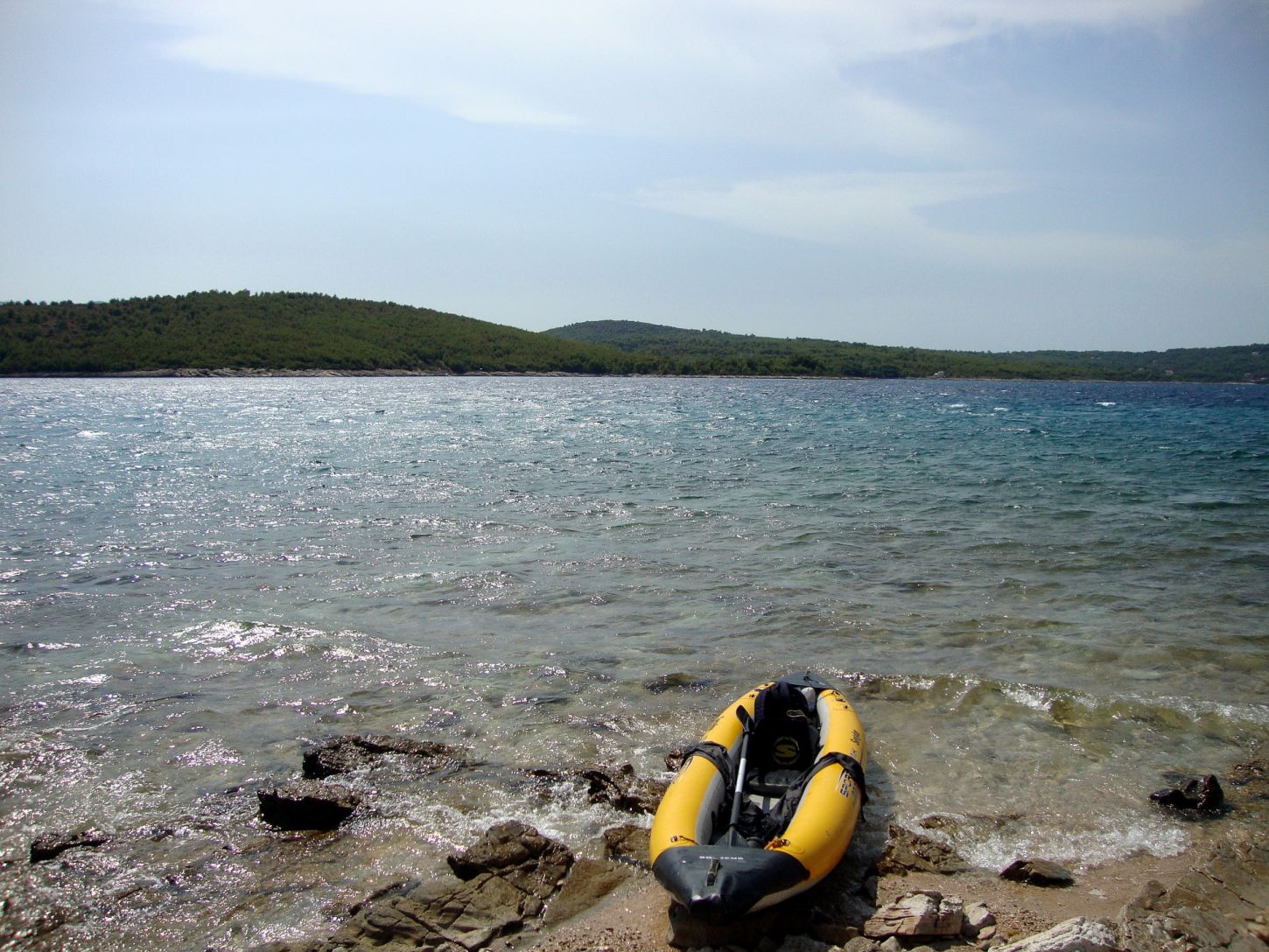 Unterwegs mit dem Kayak