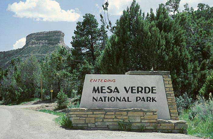 Eingang Mesa Verde N. P. Eingang Mesa Verde N. P.