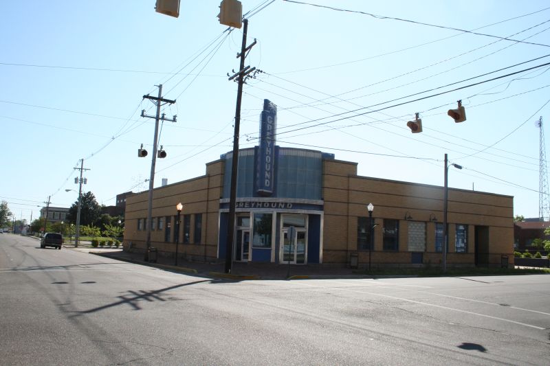 Greyhound-Station - jetzt Visitor Center