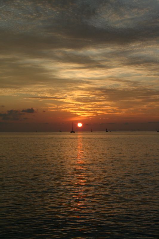 Sonnenuntergang vor Key West