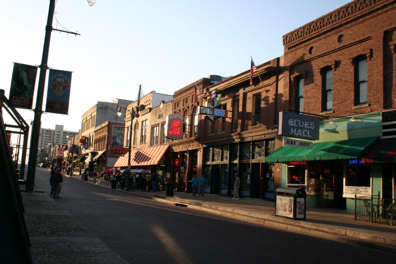 Beale Street am Abend