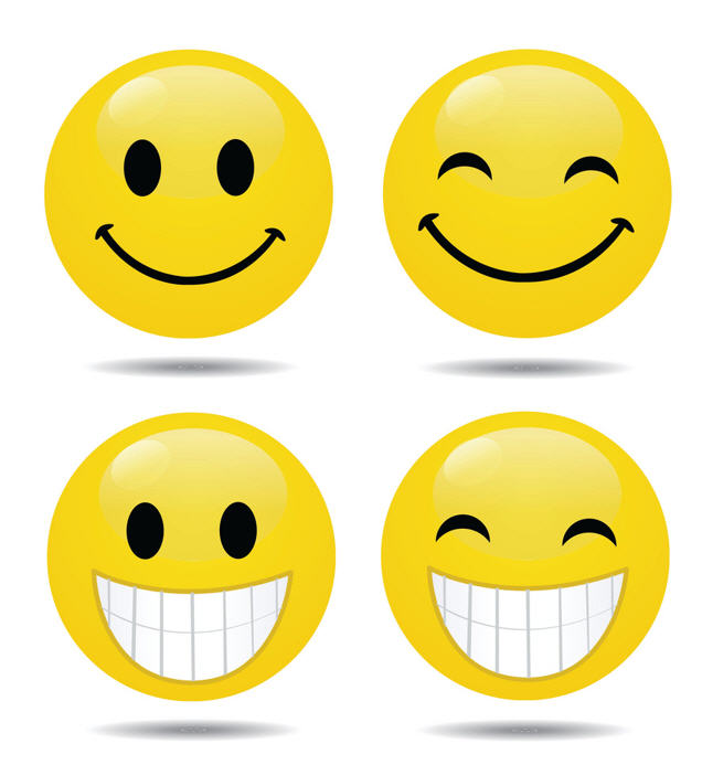 verschiedene Smileys