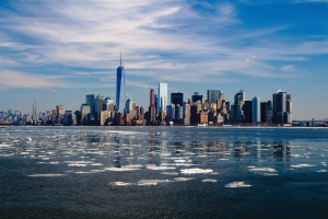 Die Skyline von New York