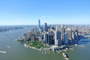 Manhattan an der Spitze New Yorks