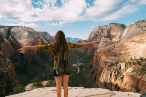 Angels Landing, USA - Hurricane Trail