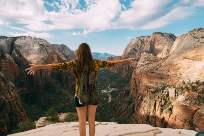 Angels Landing, USA - Hurricane Trail