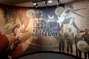 Im Jesse Owens Museum, Danville, Alabama