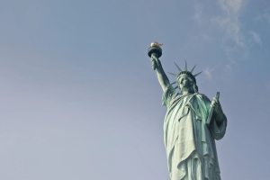 Sehnsuchtsziel New York: die Freiheitsstatue