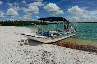 Mit diesem Boot waren wir unterwegs