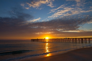 Sonnenaufgang über Flagler Beach