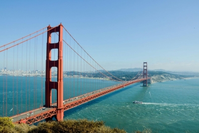 Traumziel USA: Golden Gate Bridge, San Francisco