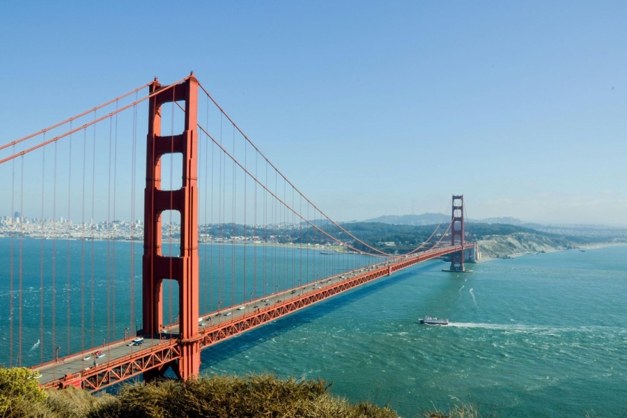 Traumziel USA: Golden Gate Bridge, San Francisco