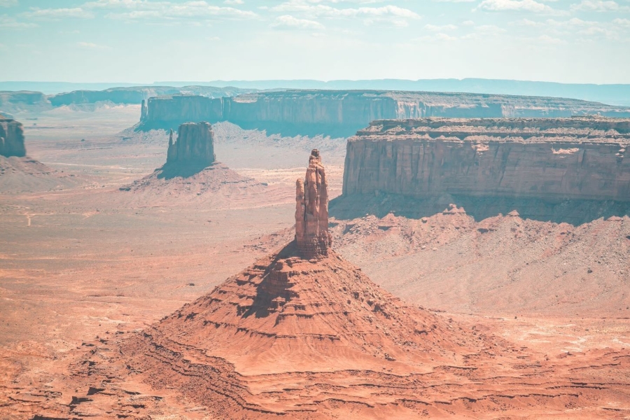 Bekannt aus zahlreichen Filmen: das Monument Valley