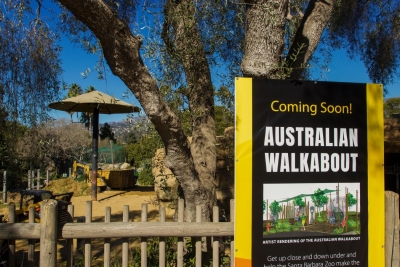 Australian Walkabout im Santa Barbara Zoo