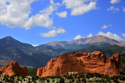 Pikes Peak und der &quot;Garden of the Gods&quot;