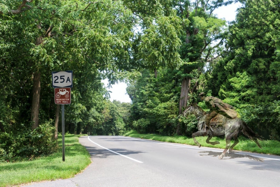 Der Geist von Austin Roe auf der Route 25A