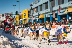 Der Start in Anchorage